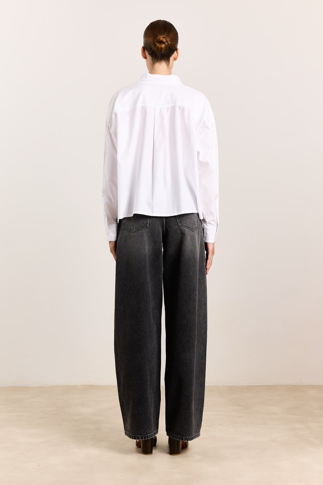 Florence Shirting Uni White
