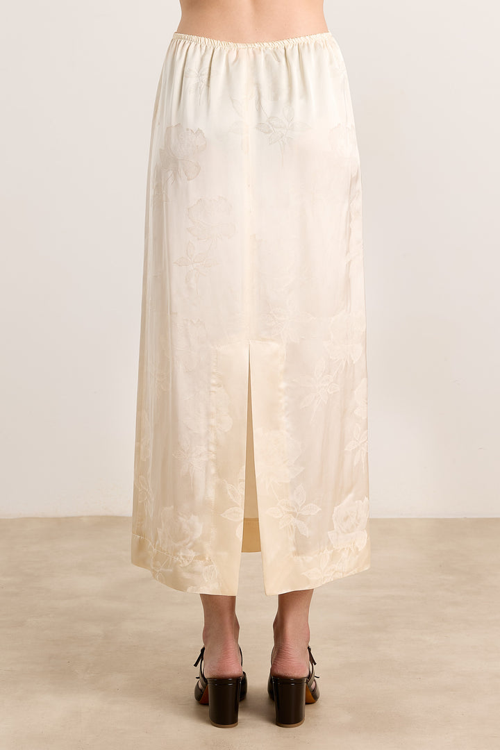 Eloise Flower Jacquard Eggshell