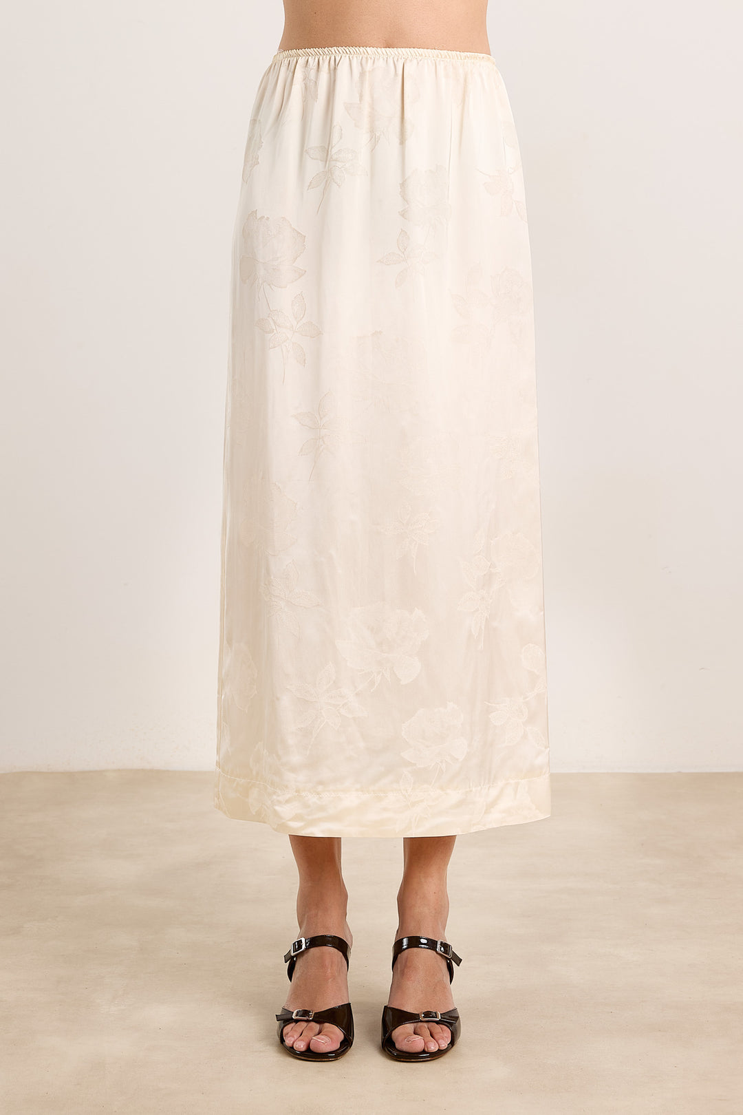 Eloise Flower Jacquard Eggshell