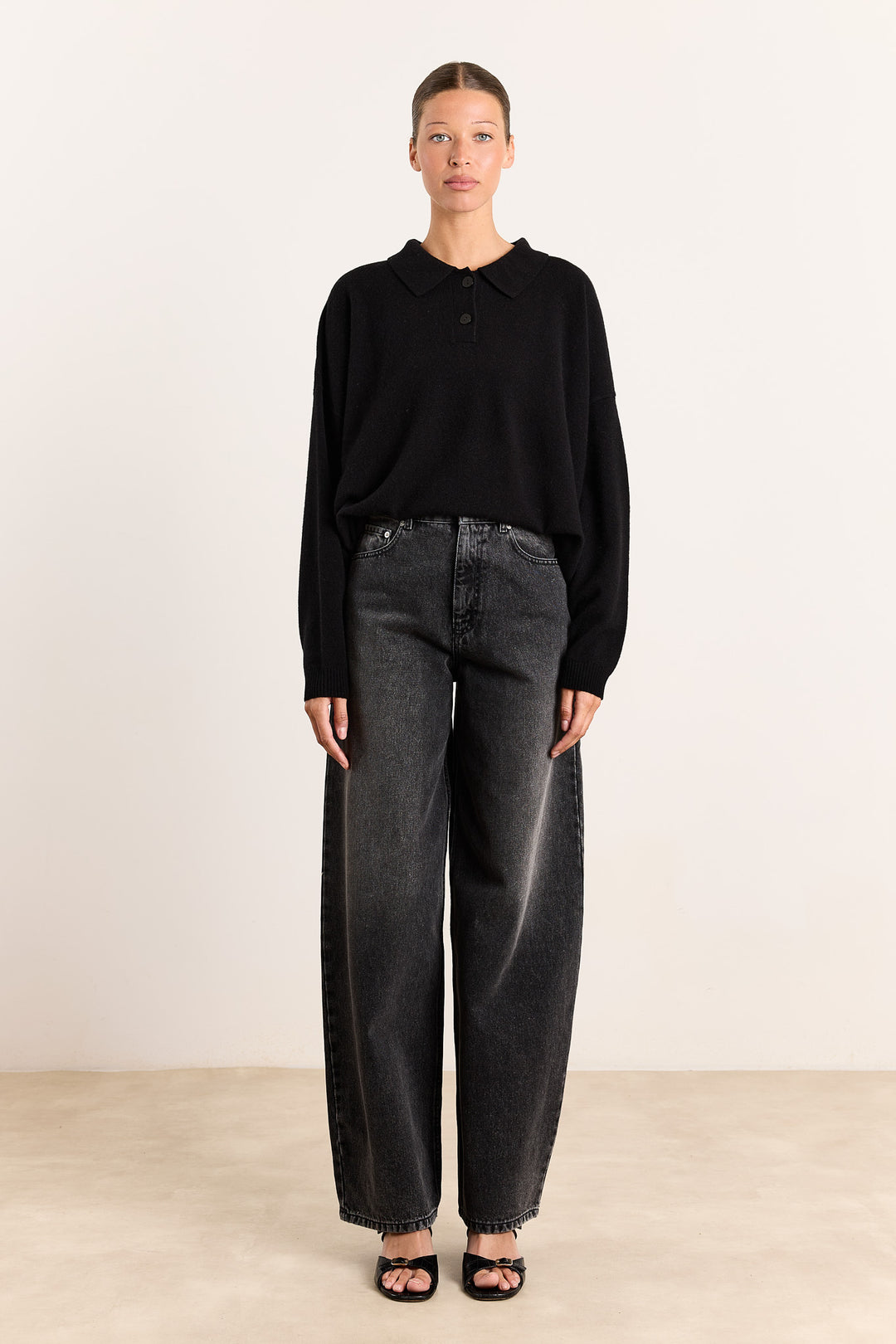 Stacy Cashmere Black
