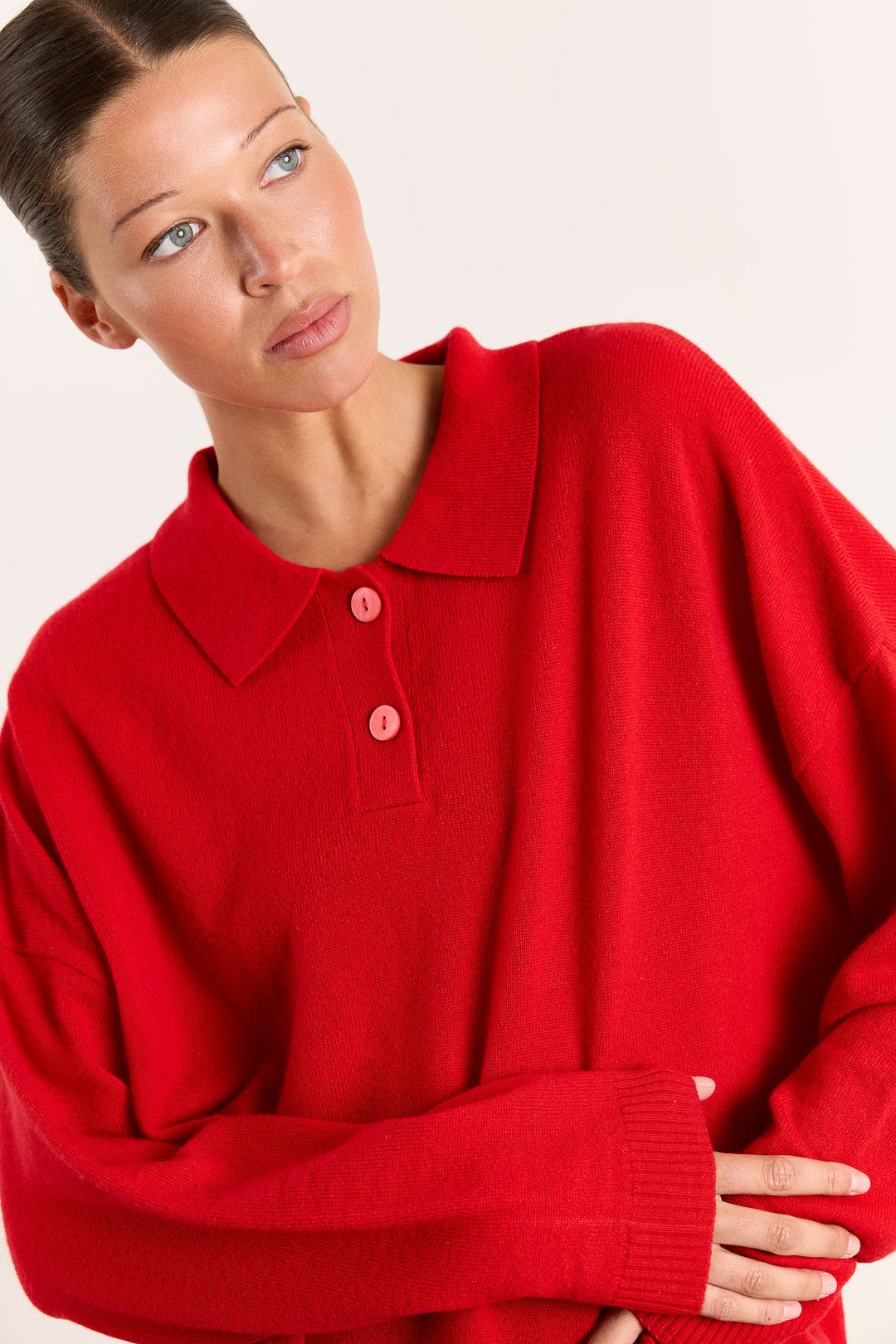 Stacy Cashmere Red