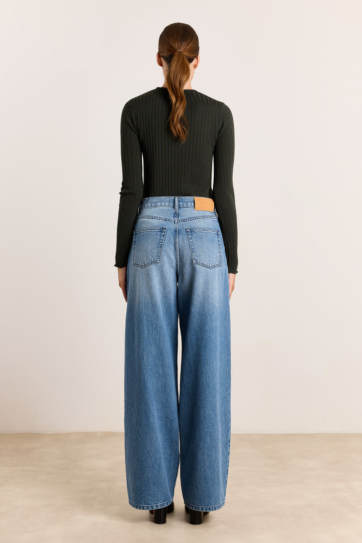 Dana Rib Merino Military