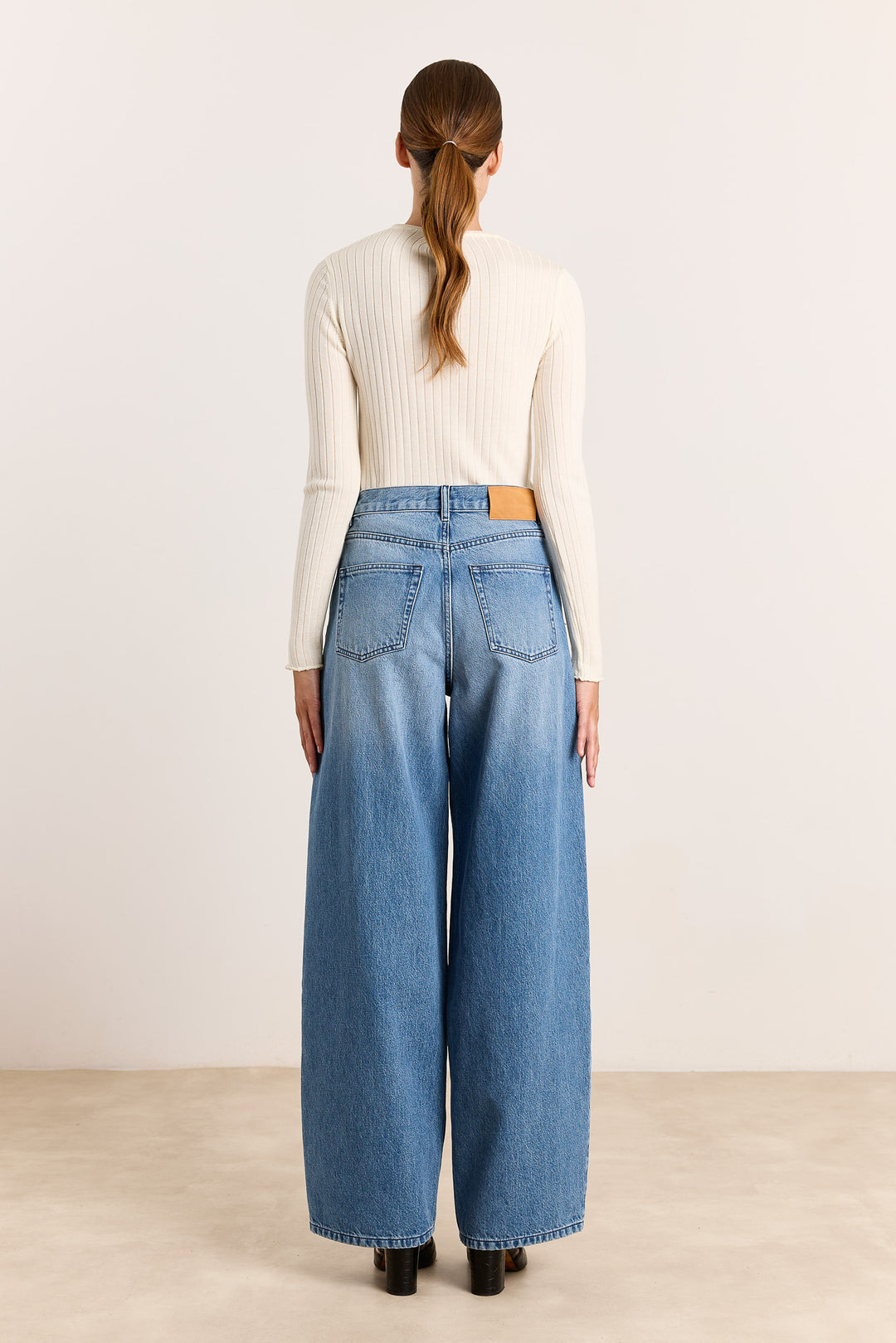 Heidi Rigid Denim Clear Blue
