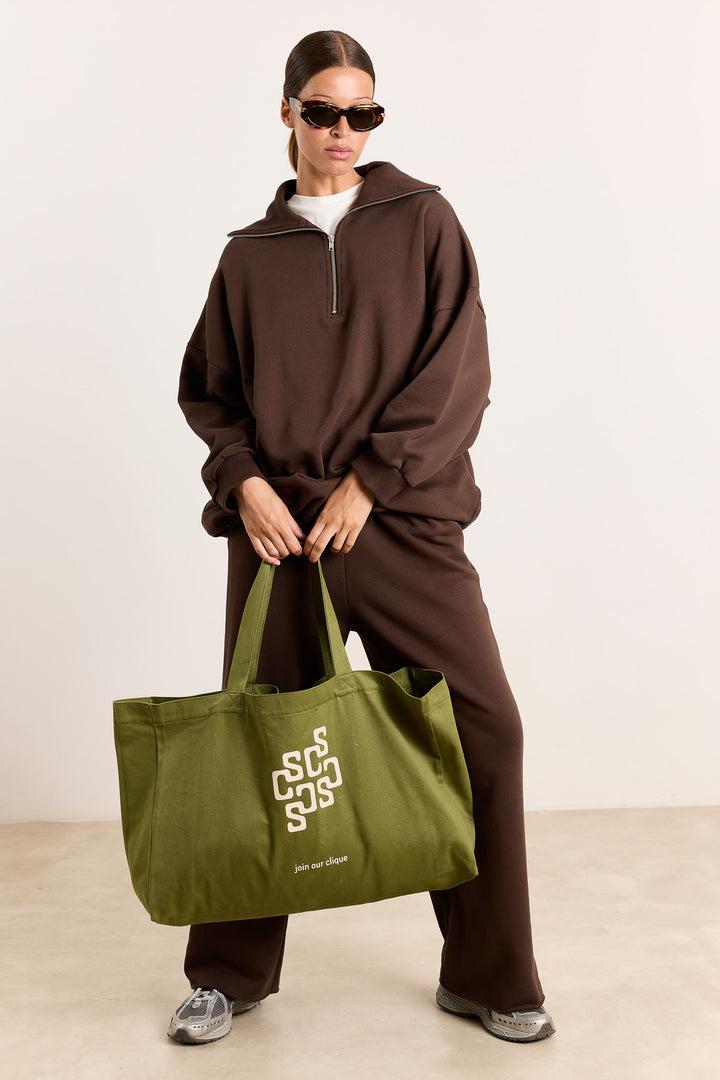 Madonna Soft Sweat Brown