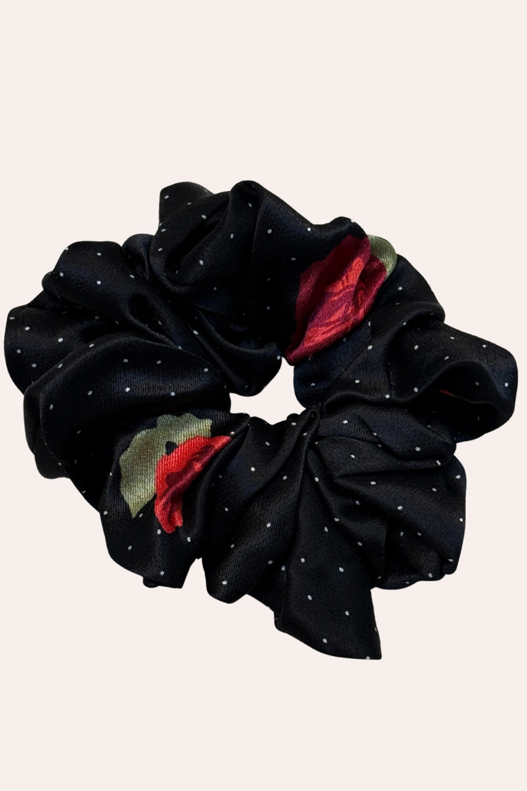 Mia Abstract Rose Print Black