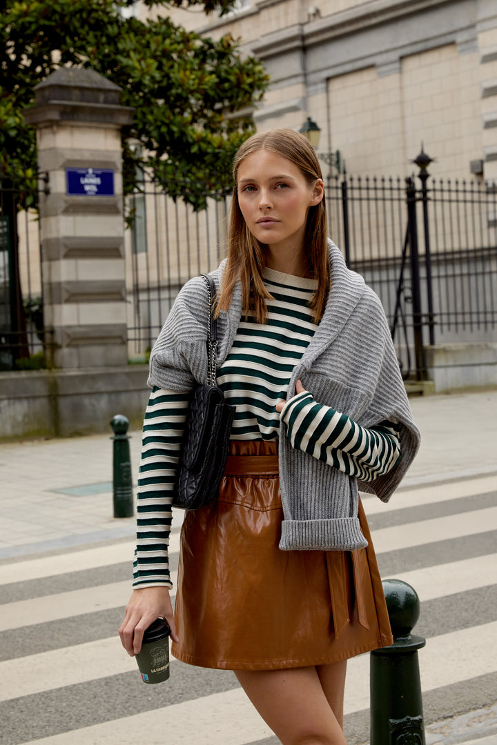 Sophia Merino Wool Off White/Pine