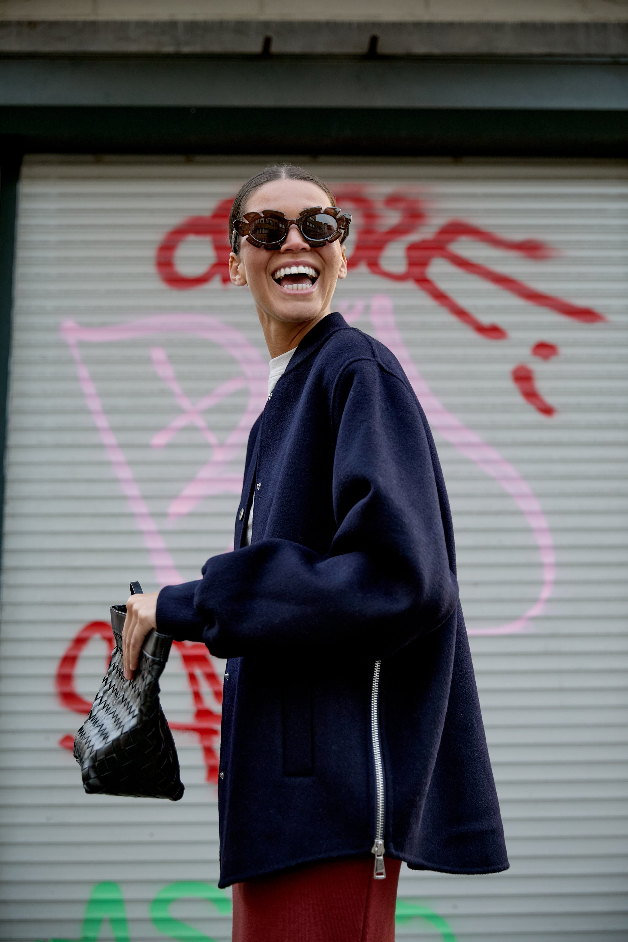 Bibi Wool Navy – Studio Clique