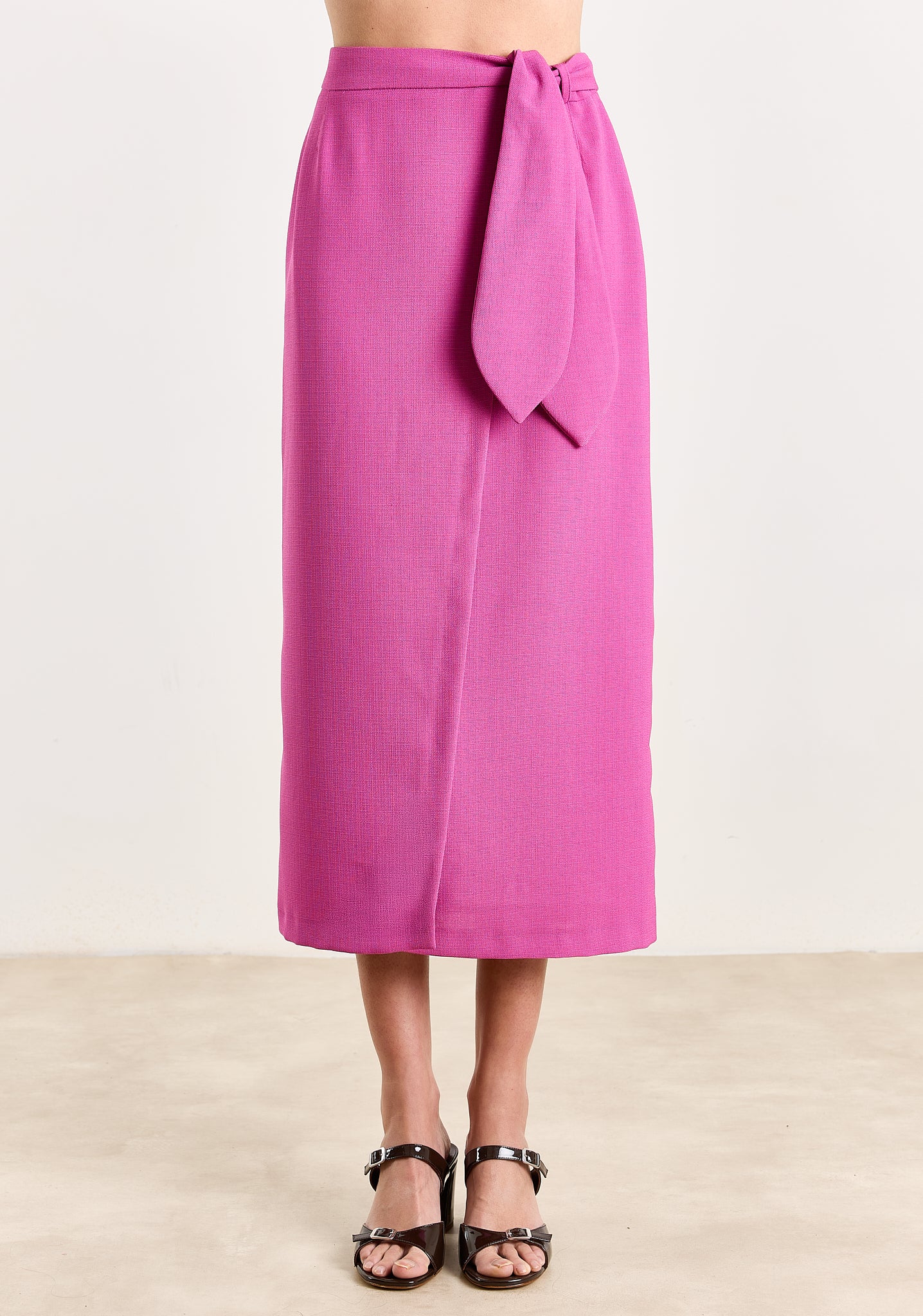 Janou Textured Uni Woven Orchid – Studio Clique