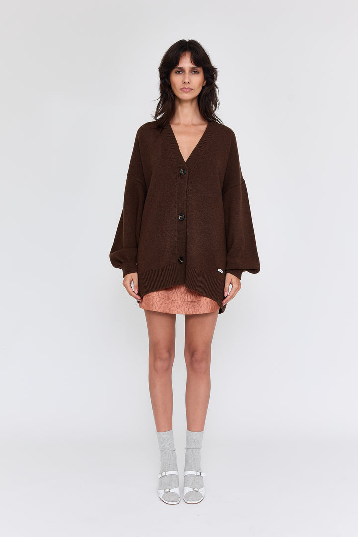 Mouchie Wool Blend Brown