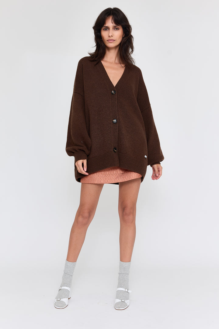 Mouchie Wool Blend Brown
