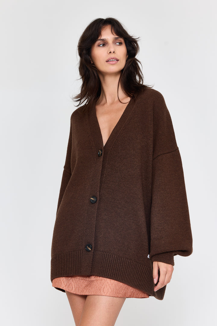 Mouchie Wool Blend Brown
