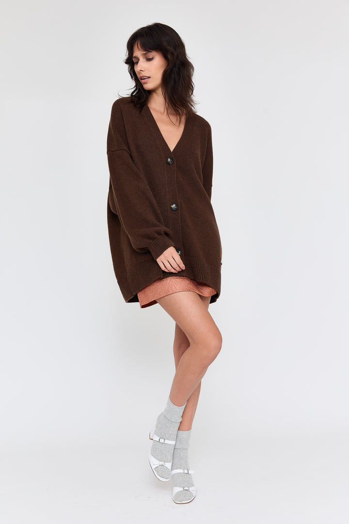 Mouchie Wool Blend Brown