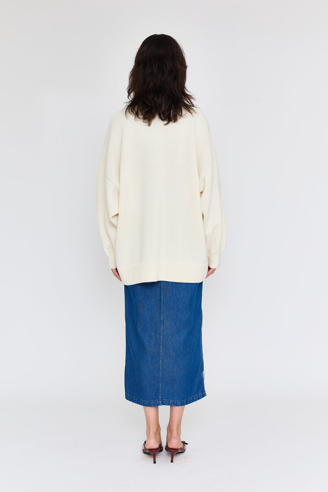 Mouchie Wool Blend Cream