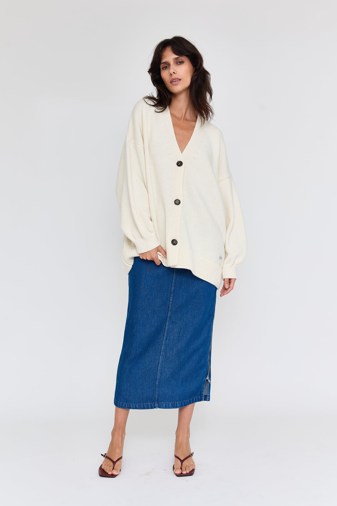 Mouchie Wool Blend Cream