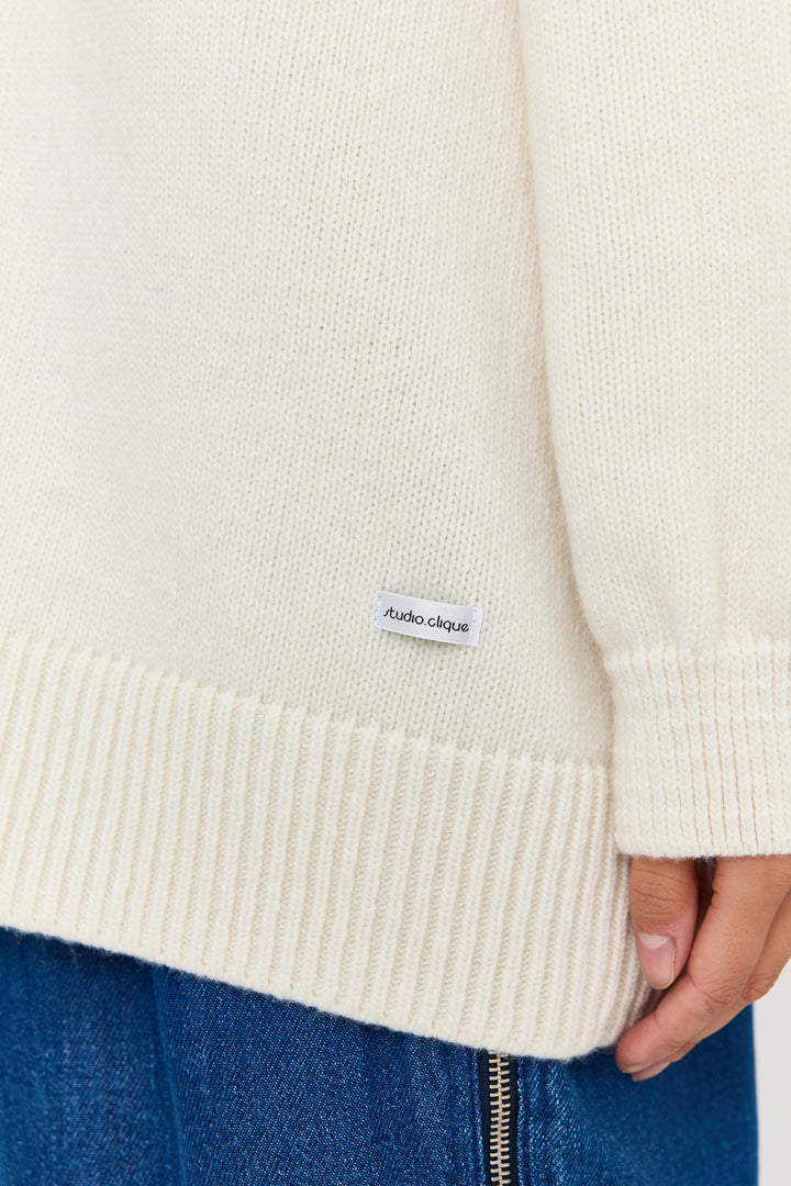 Mouchie Wool Blend Cream