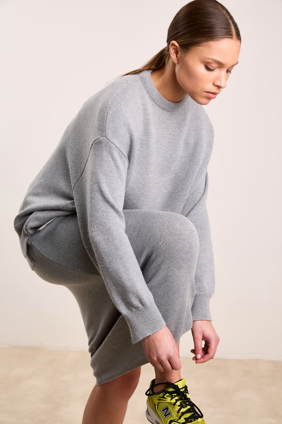 Larissa Basic Knit Grey