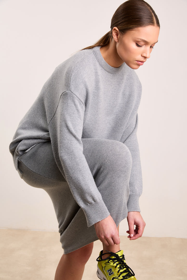 Larissa Basic Knit Grey