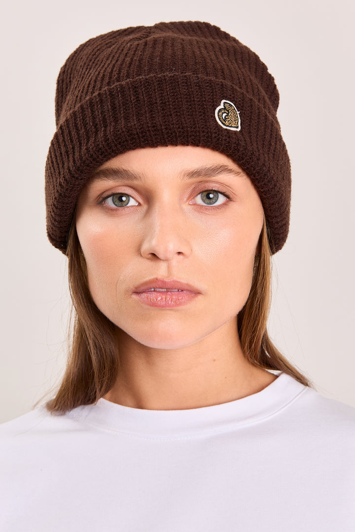 Philou Wool Blend - Rib Brown