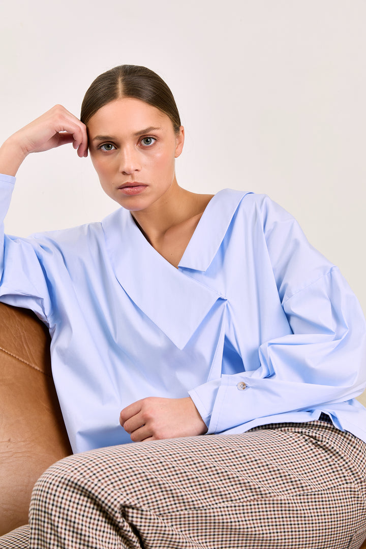 Adeline Shirting Light Blue