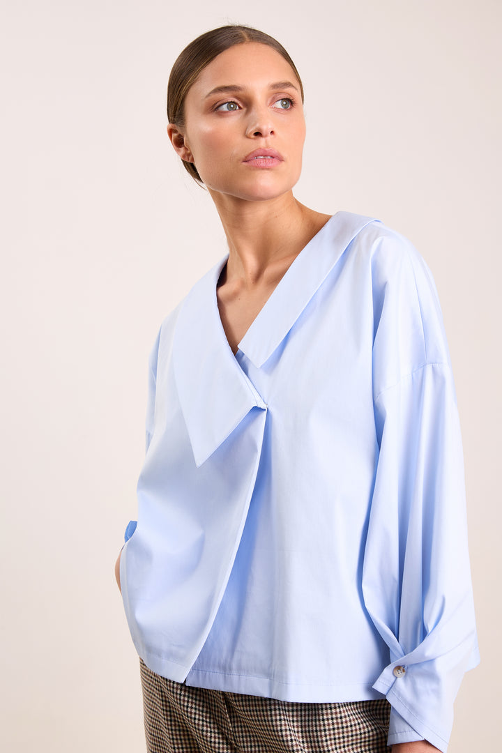 Adeline Shirting Light Blue